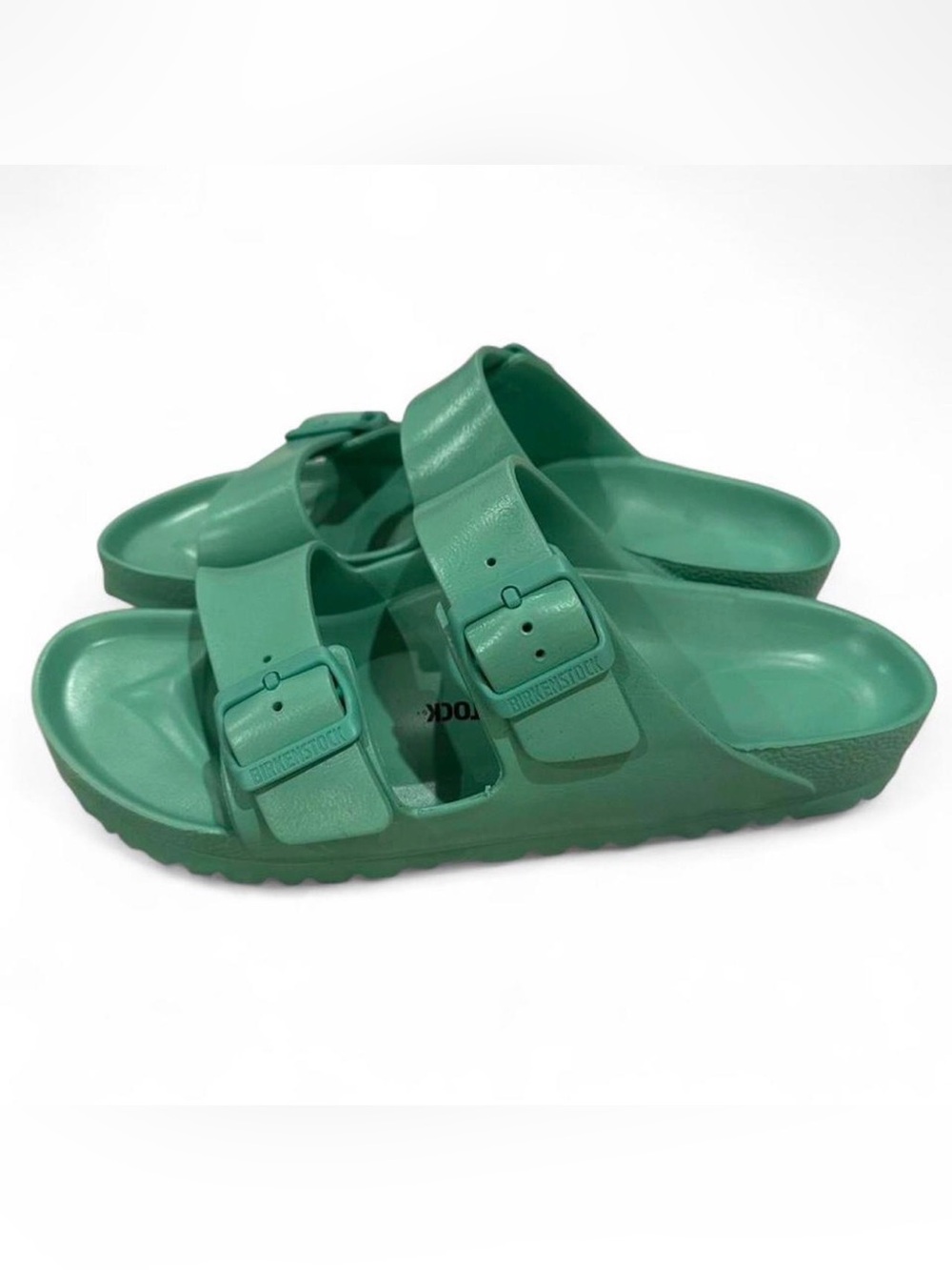 Birkenstock Arizona EVA Adjustable Buckle Sandals Bold Jade Sz 41 US W 10 M 8